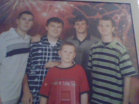 my 5 awesome sons