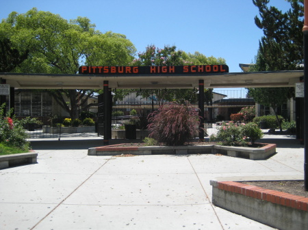 Front of Pittsburg High School