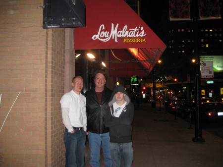 Jeremy, John, and Chris  3-09 in Chicago