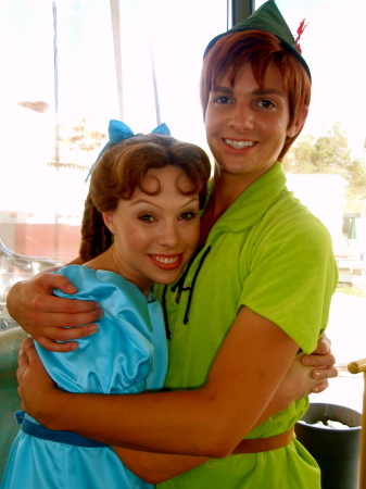 Wendy and Peter Pan