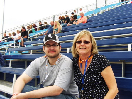 David (my son) and I at Rte 66 raceway 2009