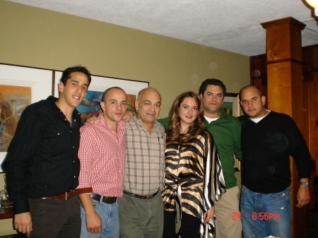 Carlos Arenas and family