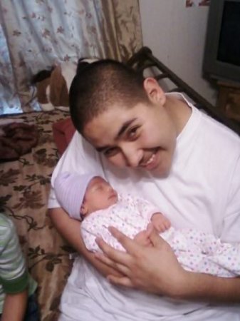 My son Michael and his niece AnaVay