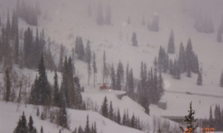 Picture of Snowbird Ski area in 2001