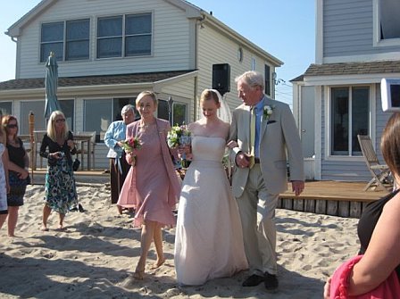 My daughter, Rebecca's wedding June 2009