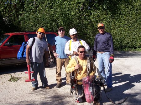 My crew on a tree job.