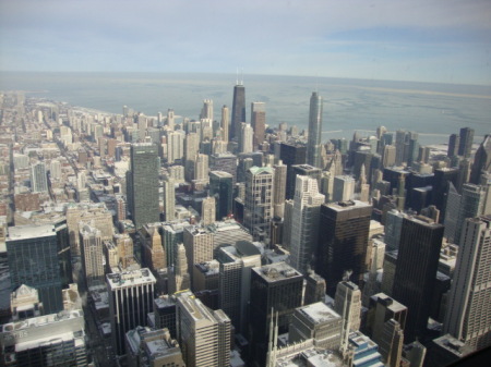 Chicago from Sears tower