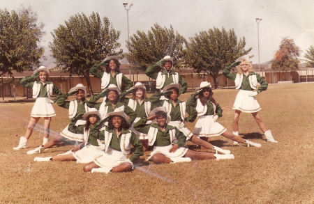 Me on drill team back in the day