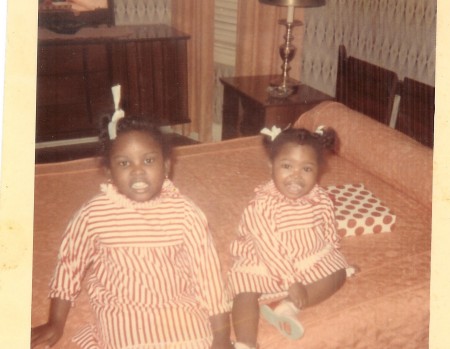 Me 4 yrs and My Sister 2 yrs. old