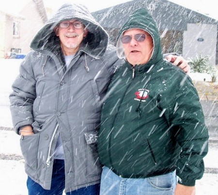 5Bill and Vic in snow storm - Copy