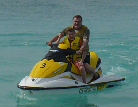 Eric and Me in Cayman Islands