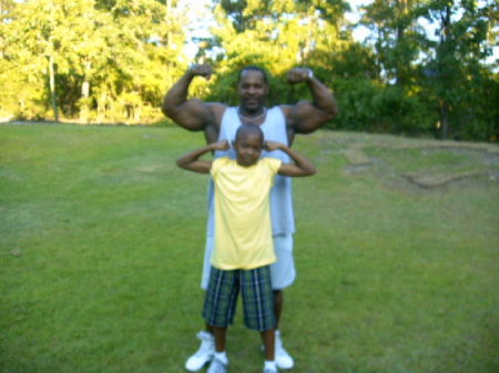 Me & my nephew 4th of July '09