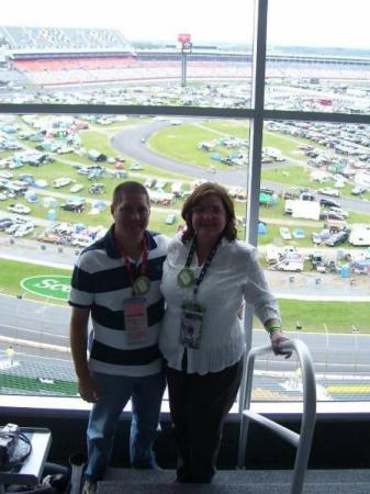 Bill and I in Aflac suite