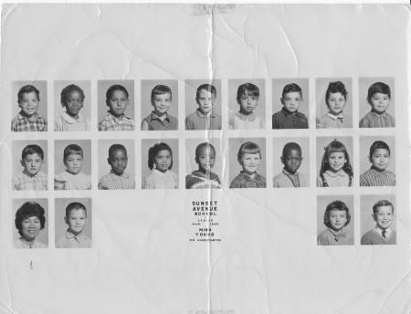 1965 kindergarten class