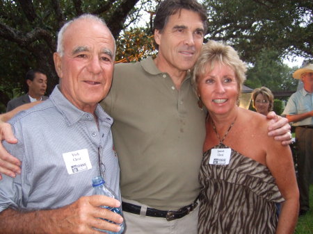 My good friend Governor Rick Perry :-)