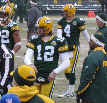 Favre unknowingly prepares to pass the torch