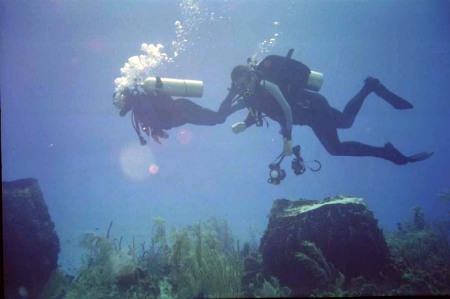 SCUBA diving in Cayman Brac BWI