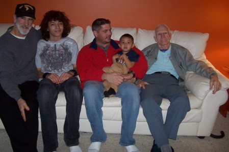 JR, Steve Sr, Steve Jr, Mihael and Aaron