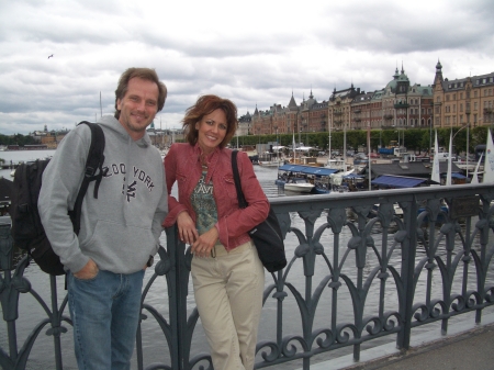 Michael and I in Stockholm