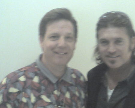 Larry w/ Billy Ray Cyrus in 2008