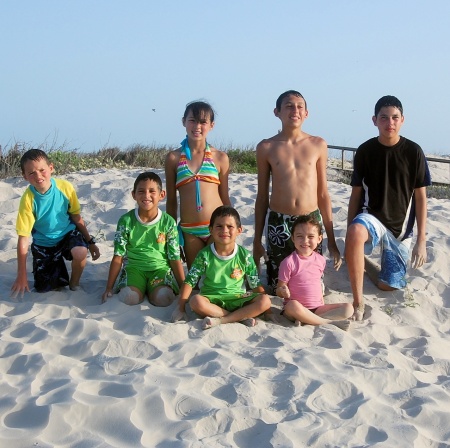 Grandkids at Port A, Summer 2009