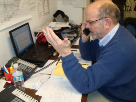 New Hampshire Primary 2008--on the "hot line"