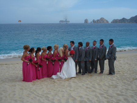 Jeff & Jordan's Wedding Party in Cabo