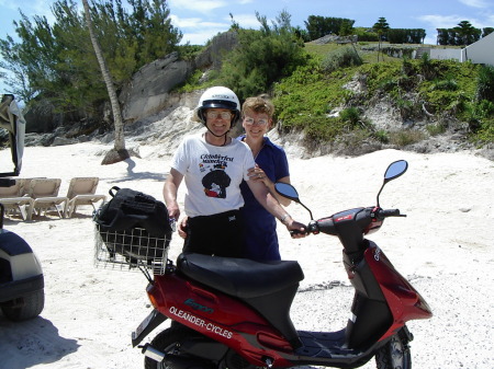Mark and I in Bermuda