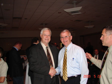 Todd Carden with Oliver North
