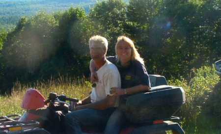 4 wheeling with my wife, Tracey
