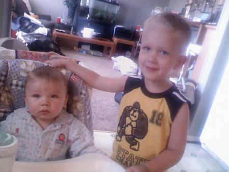 Grandsons-Jeremiah and Alexander