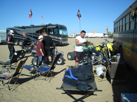 Camp at Glamis,