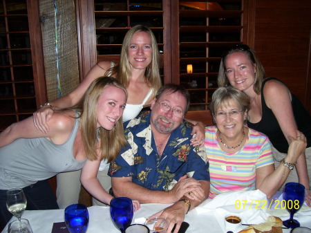 Fran and Bill with his girls