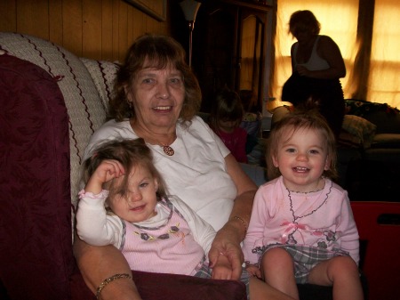 grandma with the twins
