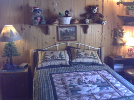 Big Bear Cabin bedroom