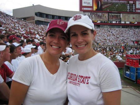 Yvette & I in Tallahassee, Sept 2009