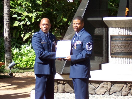 Congratulations! Air Force Retirement 22 years