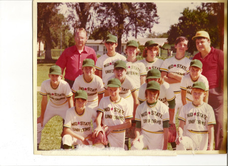 1974 midstate uniform pony league