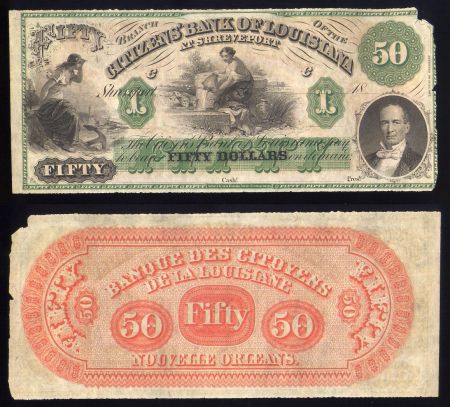 Shreveport Confederate Currency