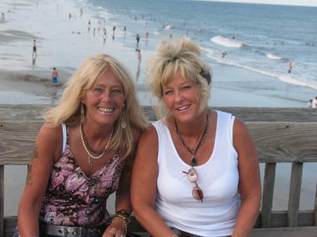 My Sistser Linda And I In Sept 2009 Tybee Isla