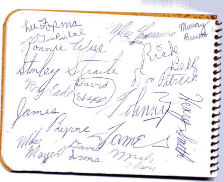 Autograph Book