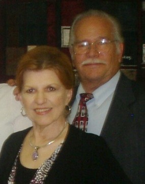 My husband Charlie and Me, Aug. 2009