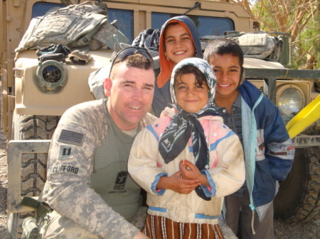 Me and kids in Afghanistan