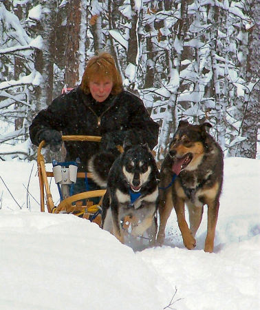 Mushing, Another Favorite Thing To Do