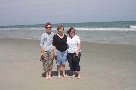 Lindy, Sandy & Diane at Garden City Beach