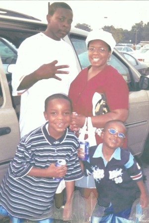 My daugther Angela & her boys