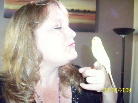 Me and my new bird