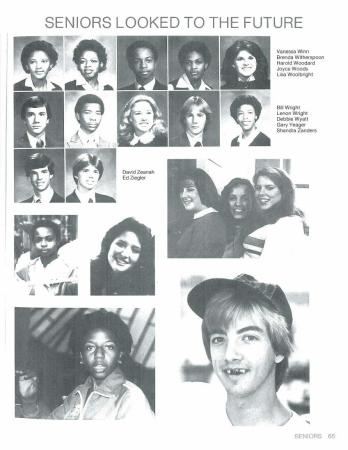 Central High School 1982 Senior Portraits