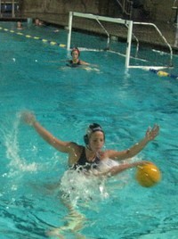 Daughter Katie, CIF Water Polo Champs 2008