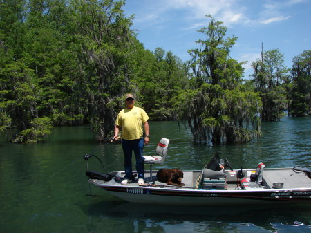 Me and my Lab fishing 04-2009